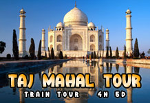 Taj Mahal Tour By Train
